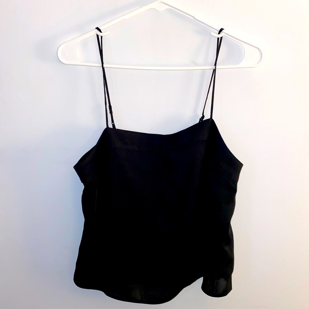 Express Satin Crop Blouse